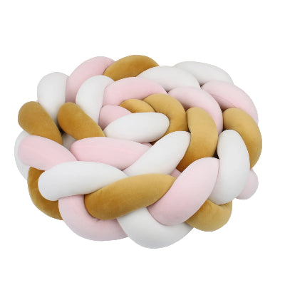 tresse de lit rose moka