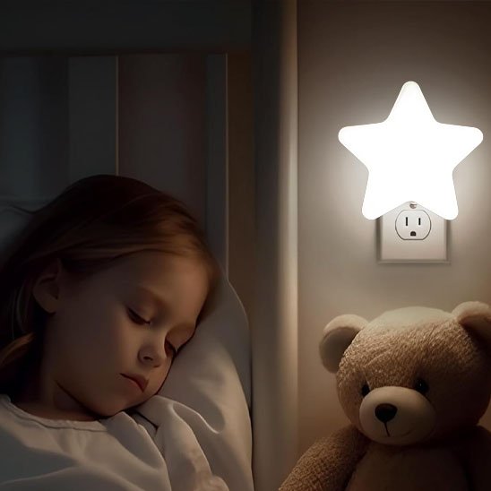 Veilleuse bébé éclairage continu