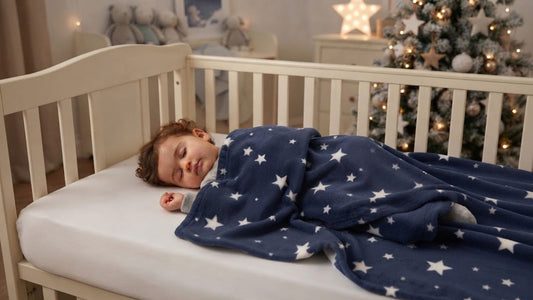 Couverture etoile pour bebe