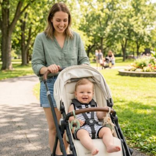 Barboteuse bébé garçon sans manches rayée noir confortable