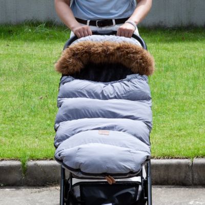 Chancelière bébé gris