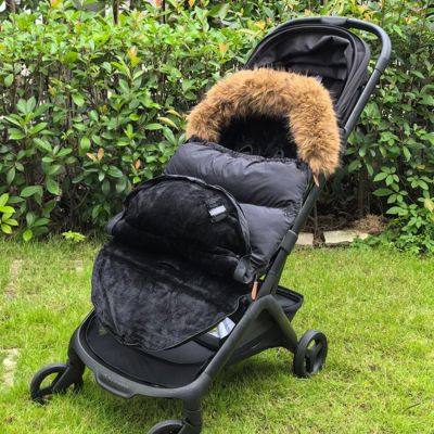 Chancelière bébé imperméable noir