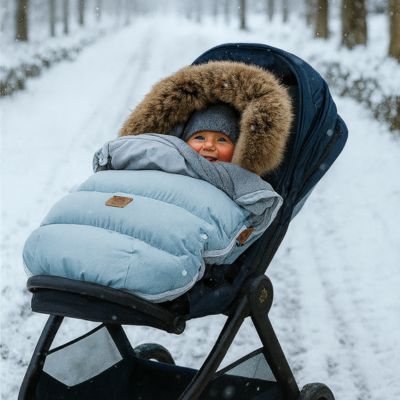 Chancelière bébé turquoise confort protection