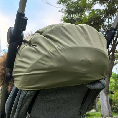 Chancelière bébé vert blanc gris standard