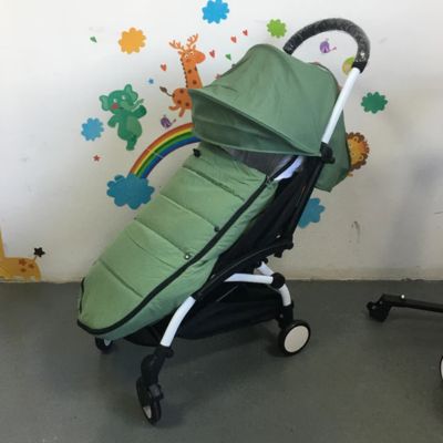 Chancelière poussette vert