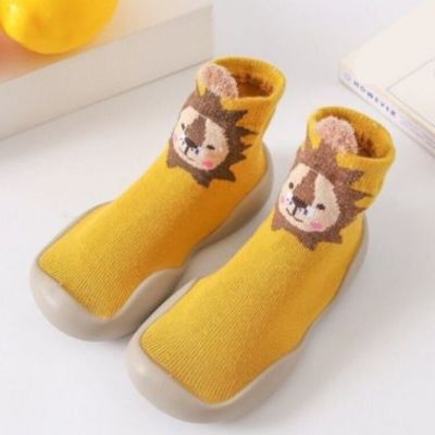 Chaussure bebe jaune