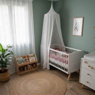 Ciel de Lit bebe blanc chaleureux