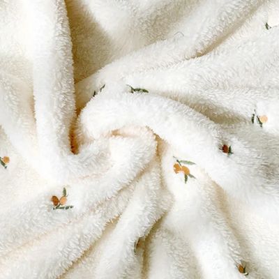 Couverture bebe tulipe cocon douceur