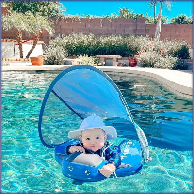 Flotteur bébé sécurisé protection solaire