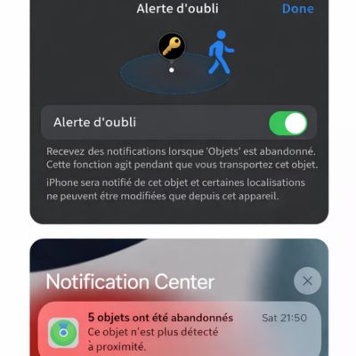 Mini traceur GPS Air tag fini les oublies