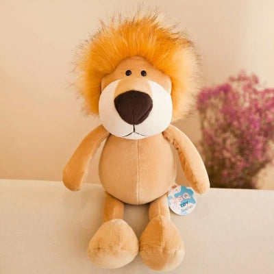 Peluche Compagnons Safari lion mignon
