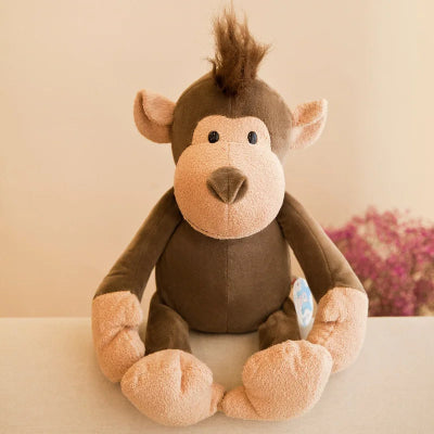 Peluche singe un compagnon tendre