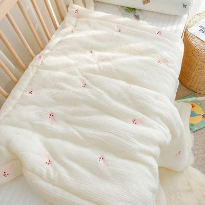 Polaire couverture bebe couette