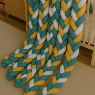 Tour de lit tressé douceur