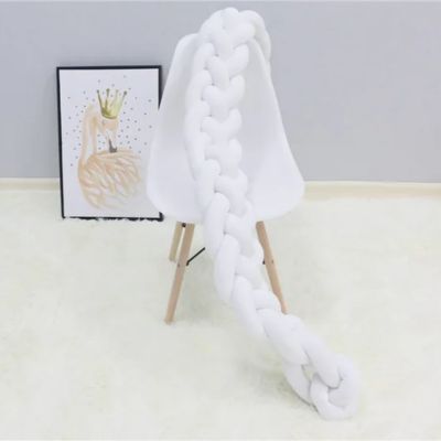 Tresse de lit bébé blanche neige coton