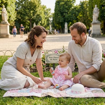 barboteuse bébé fille adorable nœud rose en coton