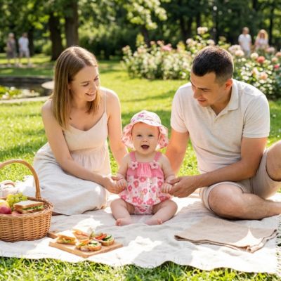 barboteuse bébé fille sans manches à motif rose pour été