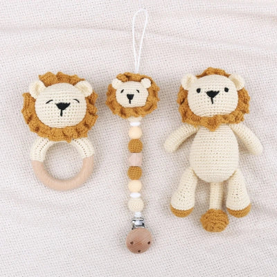 cadeau naissance jouets de dentition ensemble trois pièces