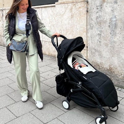 Chancelière poussette confortable