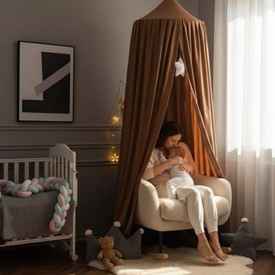 ciel de Lit bebe marron nuits sereines