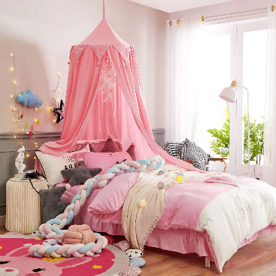 ciel de lit enfant rose sublime la décoration