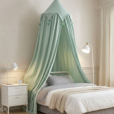 ciel de lit enfant vert nuits magiques