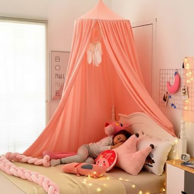 ciel de lit rose poudré protecteur