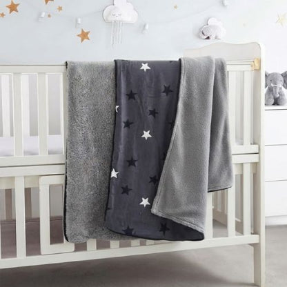 couverture etoile pour bebe polaire douillets