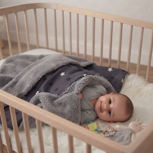couverture etoile pour bebe polaire