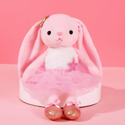 doudou bebe lapin ballerine rose