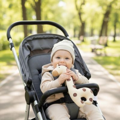 doudou girafe artisanal premier compagnon