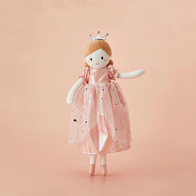 doudou princesse rose couronne
