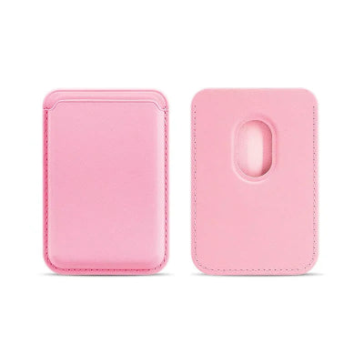 étui téléphone portefeuille rose