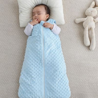 gigoteuse bébé bleu ciel anti-coup de pied