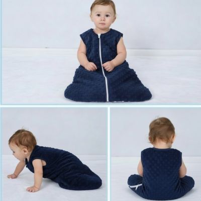 gigoteuse bébé bleu marin liberté de bouger
