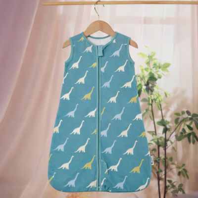 gigoteuse le dino vert en coton