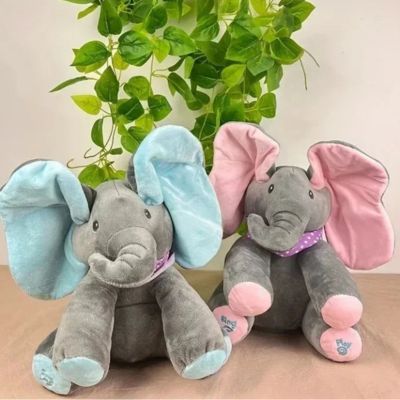 peluche éléphant mélodie éducatives