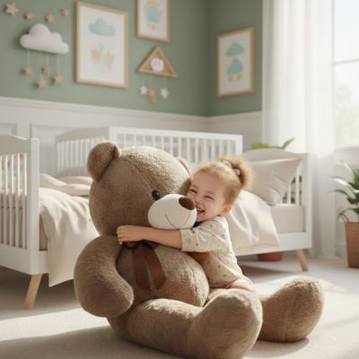 peluche ours compagnon parfait