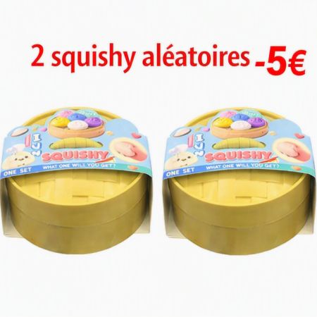 squishy dumpling boites surprise deux