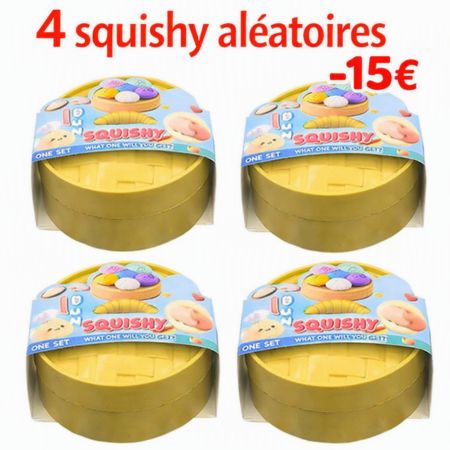 squishy dumpling boites surprise quatre