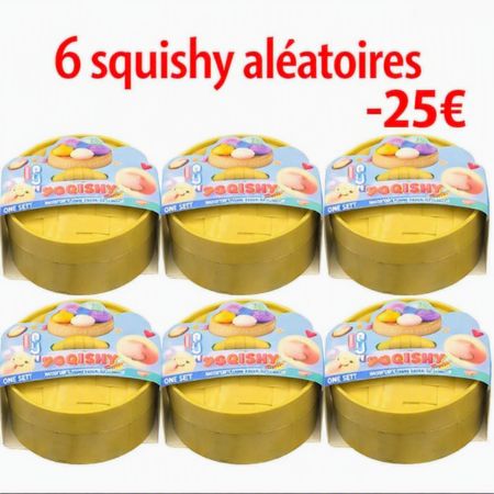 squishy dumpling boites surprise six