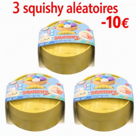 squishy dumpling boites surprise trois