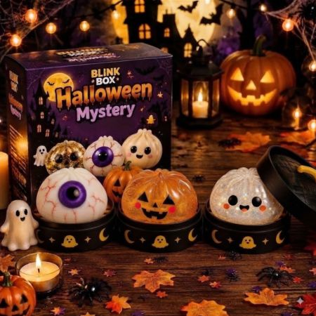 squishy halloween citrouille globe oculaire