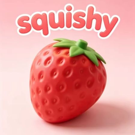 squishy petite fraise