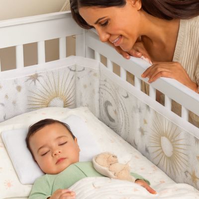 tour de lit respirant lune sécurité confort