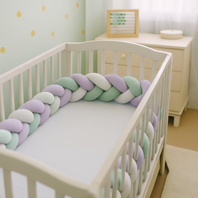 tour de lit tressé apaisant