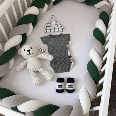 tour de lit tressé berceau