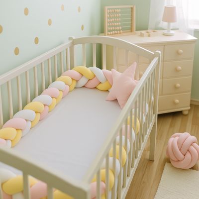 tresse de lit bebe ensoleillé Protecteur