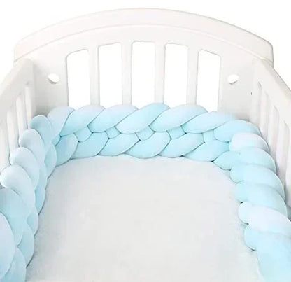 tresse_de_lit_bébé_bleu_ciel_coton