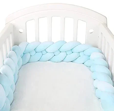 tresse_de_lit_bébé_bleu_ciel_coton